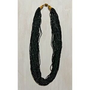 Rare Vintage Necklace The Enchanted Crystal of San Francisco 28 strand chunky